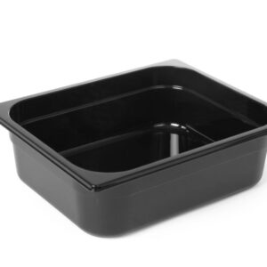 Bac Gastronorm 1/2 100 mm polycarbonate noir