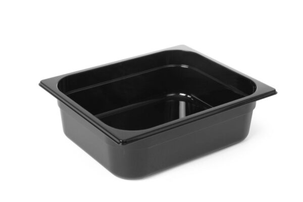 Bac Gastronorm 1/2 65 mm polycarbonate noir