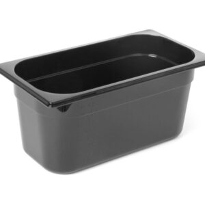 Bac Gastronorm 1/3 100 mm polycarbonate noir