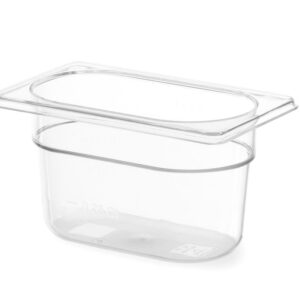 Bac Gastronorm 1/9 100 mm polycarbonate transparent