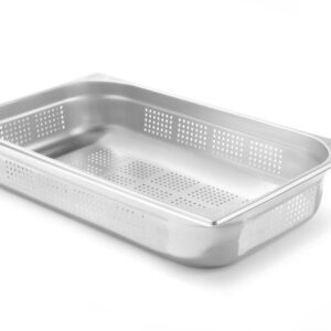 Bac Gastronorm inox 1/1 100 mm Kitchen Line perforé