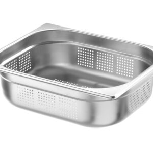 Bac Gastronorm inox 1/2 100 mm Kitchen Line perforé