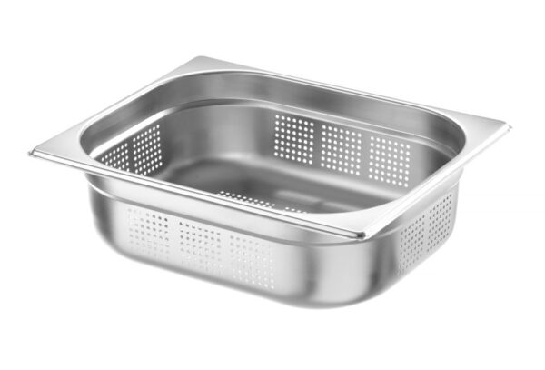 Bac Gastronorm inox 1/2 100 mm Kitchen Line perforé