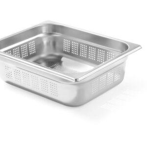 Bac Gastronorm inox 1/2 40 mm perforé