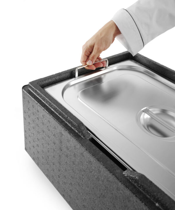 Bac gastronorme 1/1 150 mm Inox avec poignées Budget Line – Image 2