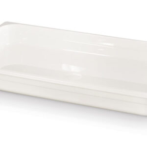 Bac gastronorme 1/1 65 mm PC blanc