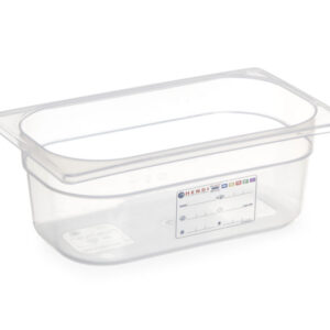 Bac Gastronorme 1/4 100 mm HACCP polypropylène