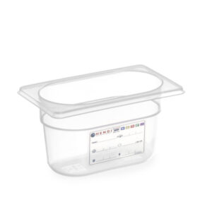 Bac Gastronorme 1/9 100 mm HACCP polypropylène