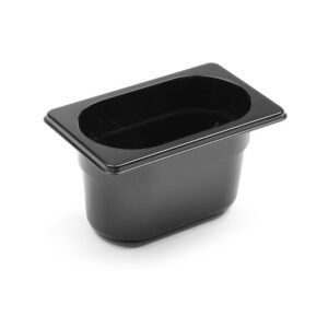 Bac gastronorme 1/9 100 mm PC noir