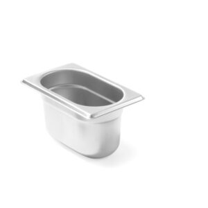 Bac gastronorme Inox 1/9 100 mm Budget Line