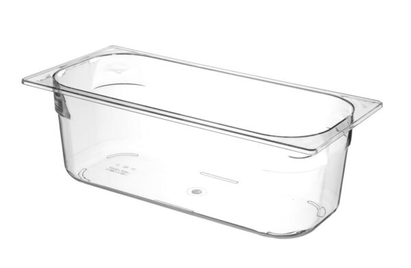 Bac à glace polycarbonate noir - 360x165x(H)120mm
