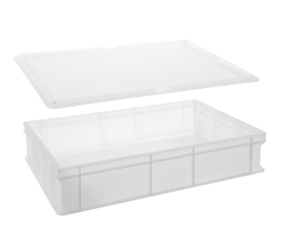 Bac à pâtons pour pizza 24 l 600x400x130 mm PE