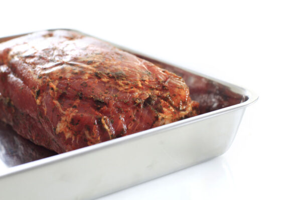 Bac à viande inox 260x200x48 mm – Image 2