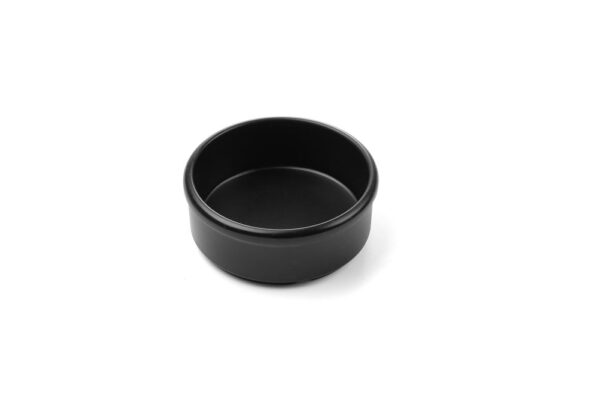 Beurrier & Saucière 80x80x30 mm noir melamine