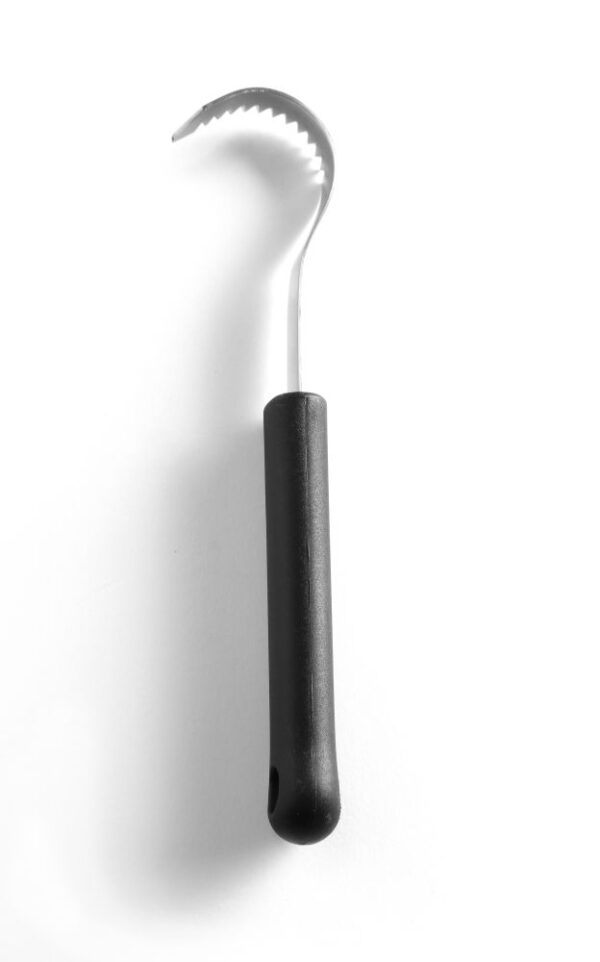 Bigoudi à beurre 200 mm dentelée manche PP
