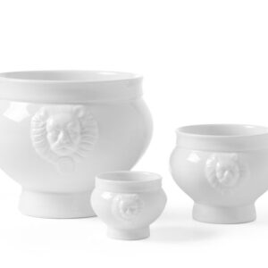 Bol à soupe Lionhead 2 l 215x155 mm porcelaine