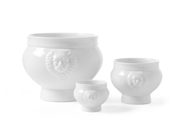 Bol à soupe Lionhead 2 l 215x155 mm porcelaine