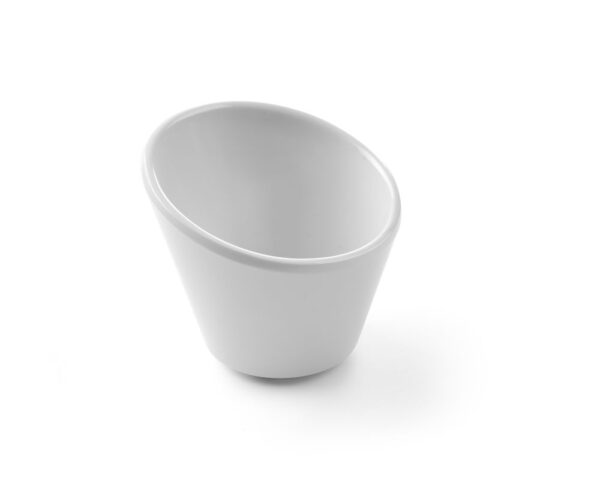 Bols inclinés Velocity 110x110x100 mm blanc melamine