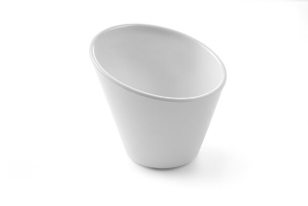 Bols inclinés Velocity 110x110x100 mm blanc melamine – Image 3