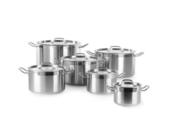 Braisière a/couv. 28x17,0 cm 10,0 ltr inox fond sandwich – Image 2