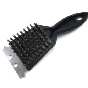 Brosse métallique PP avec S.S.couteau à assiette