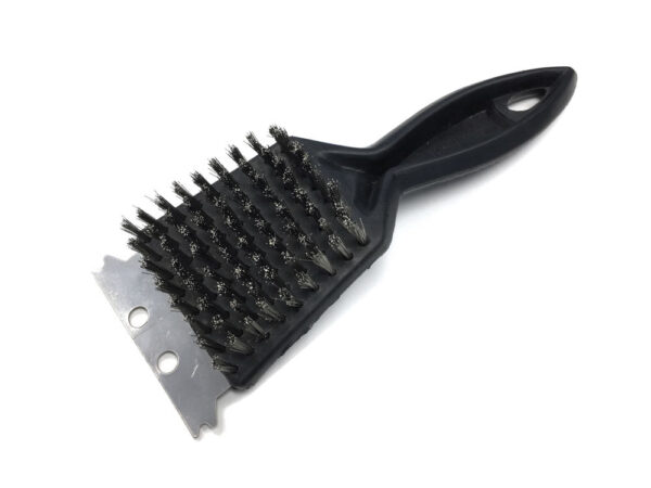 Brosse métallique PP avec S.S.couteau à assiette