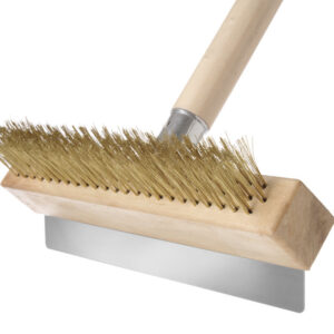 Brosse nettoyant 930x260 mm pour four à pizza