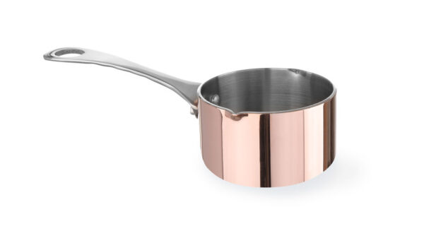 Casserole miniature avec bec verseur 3 ply 75x40mm