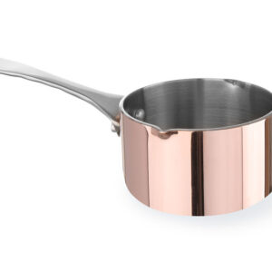 Casserole miniature avec bec verseur 3 ply 85x50mm