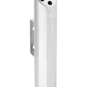 Cendrier murale acier inoxydable verrouillable