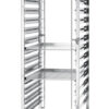 Chariot port-plateaux inox 15x 600x400 mm 690x515x1695 mm