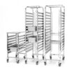Chariot port-plateaux inox 15x 600x400 mm 690x515x1695 mm – Image 2