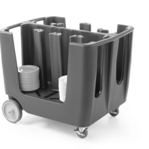 Chariot porte-assiettes PE 930x720x800 mm Amerbox