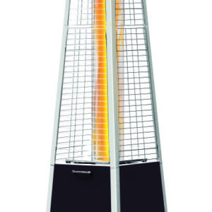 Chauffage de terrasse pyramide 420x420x2220 mm 11,2 kW