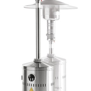 Chauffage de terrasse retractable inox 12,5 kW