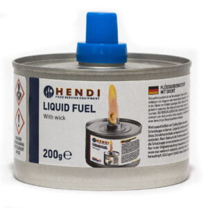 Combustible liquide avec mèche combustion ± 4 heures Hendi