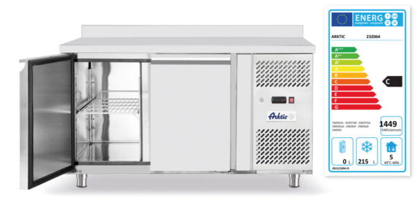 Congélateur comptoir-22/-17 gr 1360x700x850 mm 230V 400W – Image 2