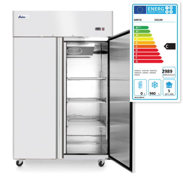 Congélateur -double portes 1300 l Profi Line 230V 800W – Image 4