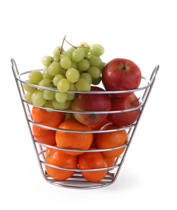 Corbeille à fruites 215x205 mm chromé