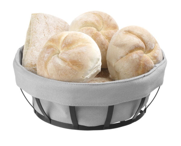 Corbeille à pain avec sachet rond 220x80 mm – Image 3