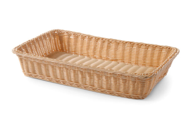 Corbeille à pain GN 1/1 poly ratin massif 53x32x9 cm – Image 2