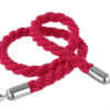Cordes pour poteau d'accueil rouge avec crochet doré – Image 3