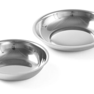Coupelle à sucre ou à crème inox 100 mm