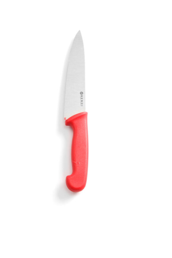Couteau chef 180 mm rouge PP manche