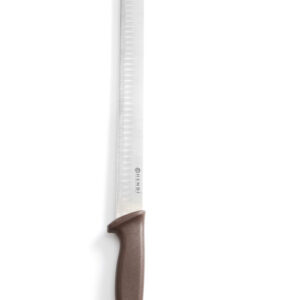 Couteau à jambon/shoarma brun 350 mm