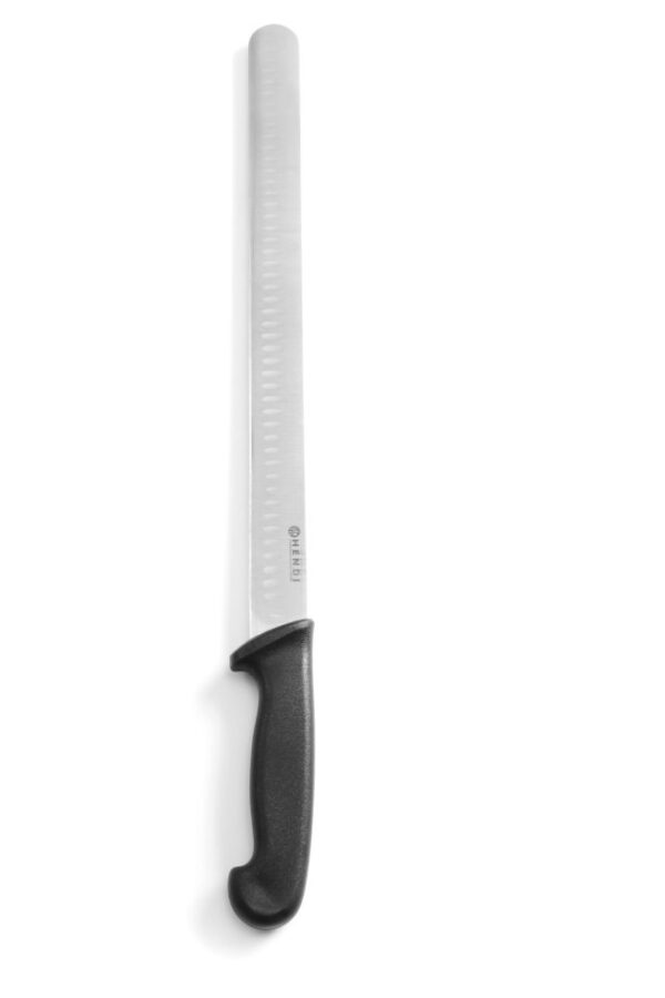 Couteau à jambon/shoarma noir 350 mm