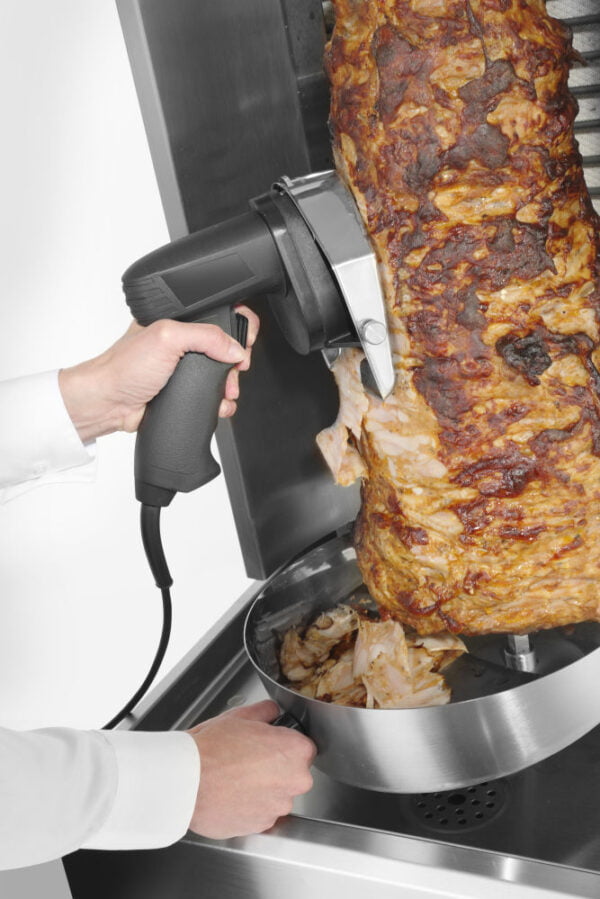 Couteau kebab électrique lame 100 mm 230V 80W – Image 4