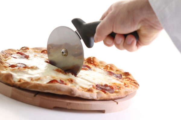 Couteau à Pizza 100x230 mm inox poignée PP – Image 2