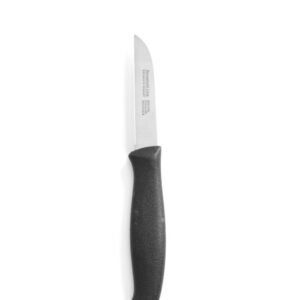 Couteau éplucheur 165mm courbé poignée polypropyl. lame 60 mm