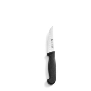 Couteau universel dentelé 100 mm noir